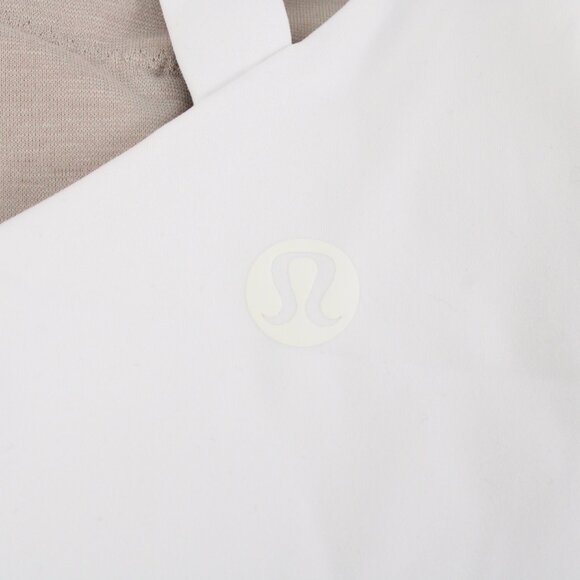 NWT Lululemon Exerlux Asymmetrical Tennis Tank Top in White Size 8 (B/C Cup) - Picture 6 of 10